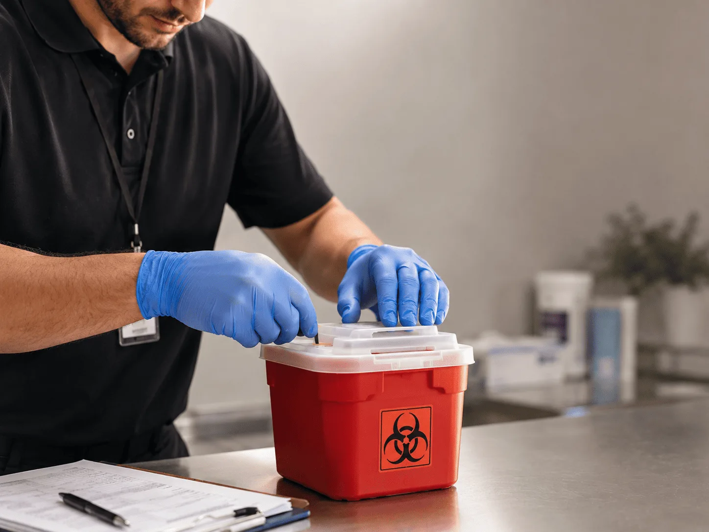 Why choose Sharps Waste Disposal in Haskins, OH